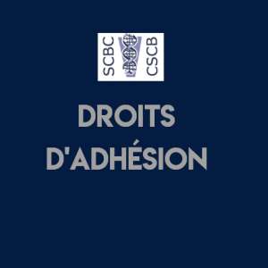 Droits d'adhésion